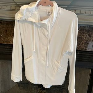 CAbi SoHo Hoodie Jacket XS White NWOT